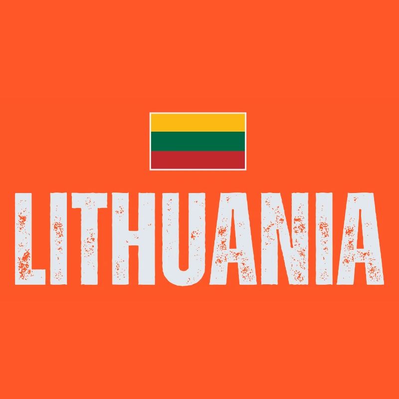 Fierté lituanienne, drapeau de la Lituanie