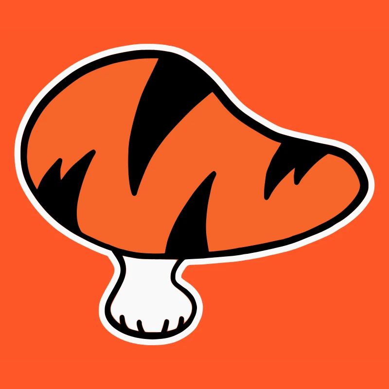 Logo champignon tigre STICK Variante