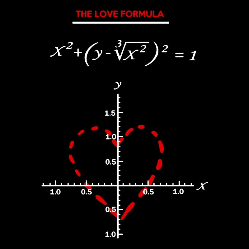 Math - The Love Formula T Shirt
