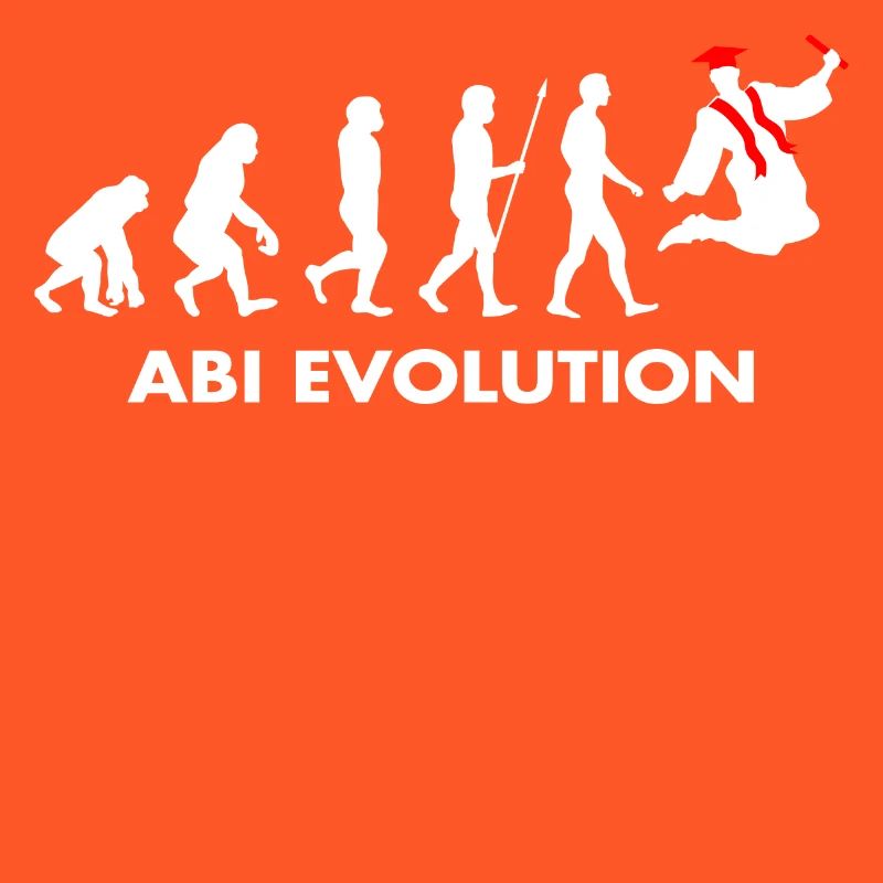 Abitur Abiturient Schulabschluss Evolution Abi