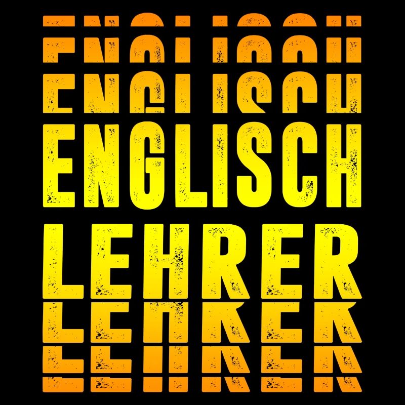 Englisch Lehrer Design