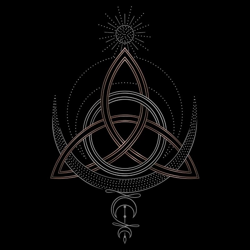 Trinity Knoten Triqueta Triquetra
