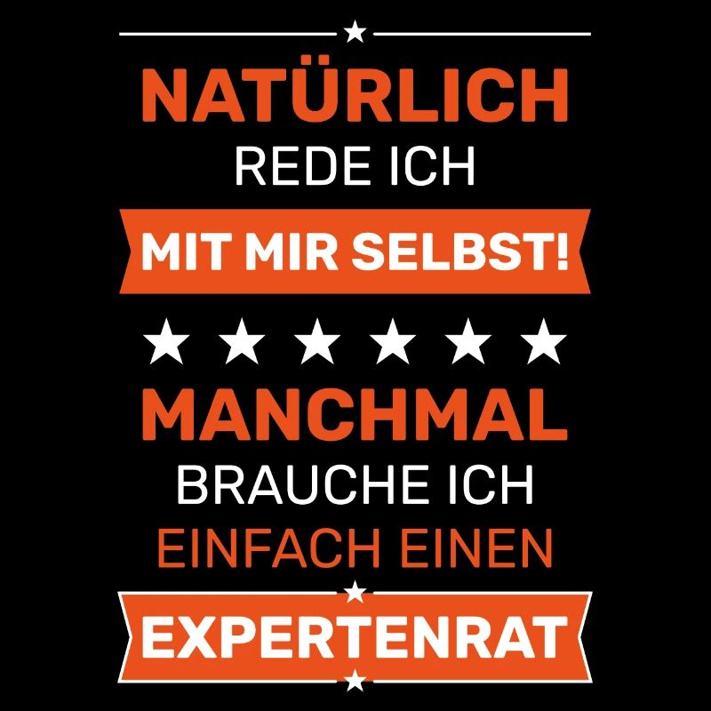 Natürlich rede ich mit mir selbst! Expertenrat.