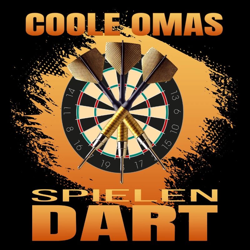 Coole Omas spielen Dart
