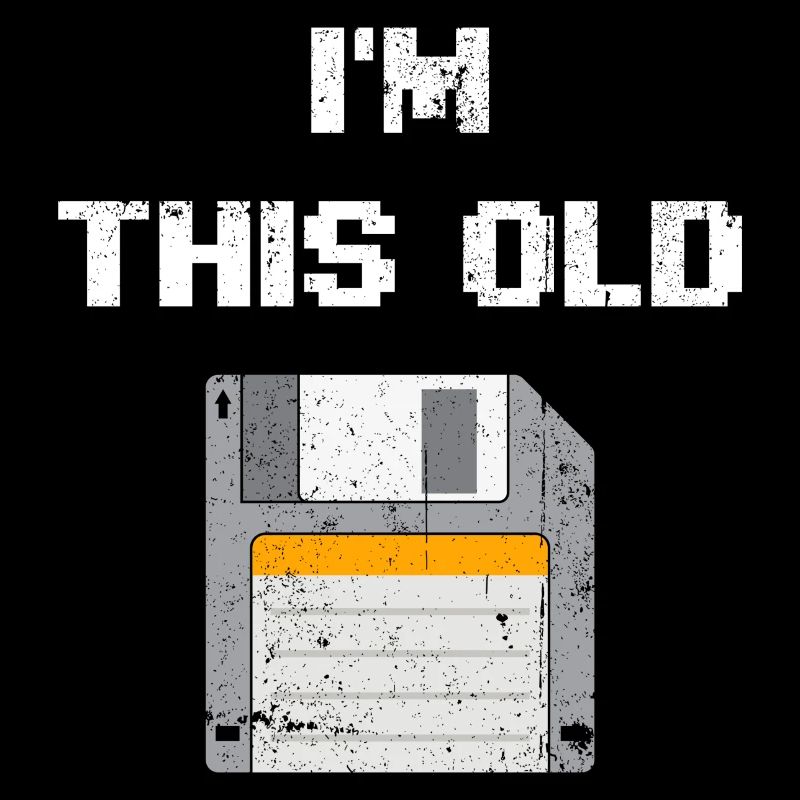 Retro Floppy Disk Era Tee