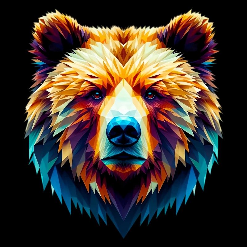 Polygonal Bear