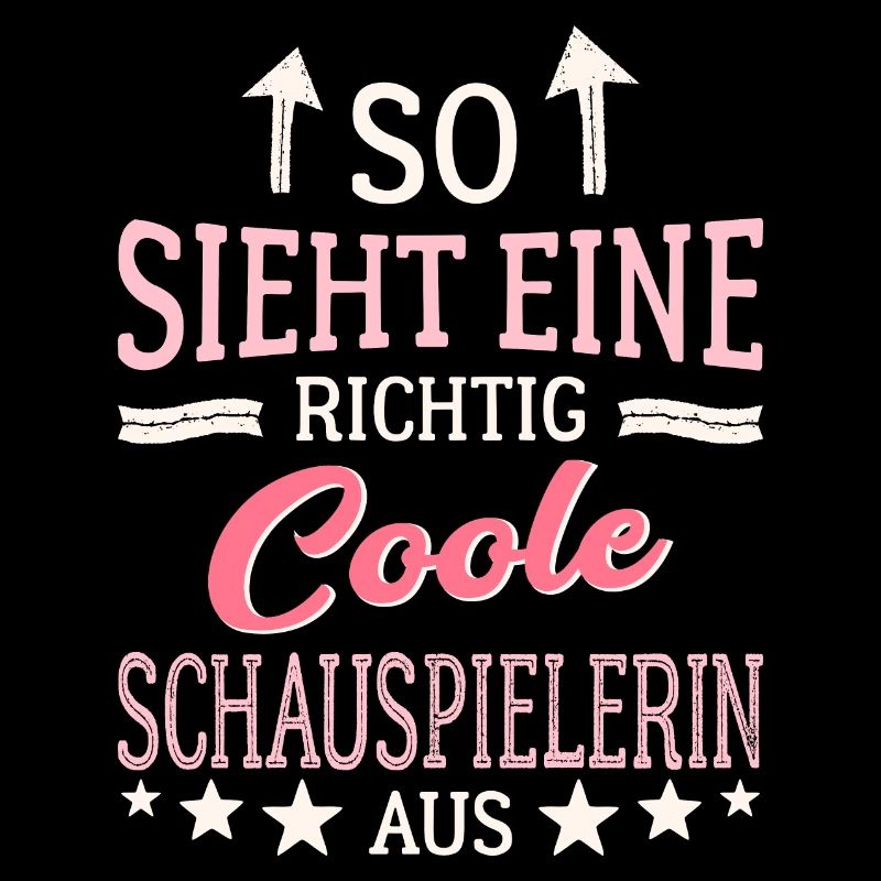 So sieht eine richtig coole Schauspielerin aus