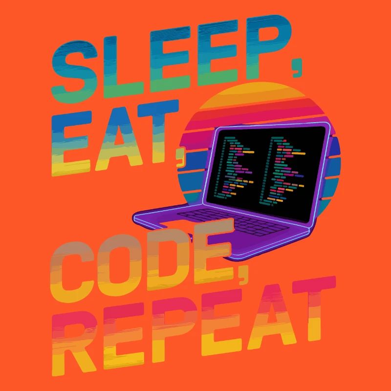 Sleep Eat Code Repeat Gift pour Coder