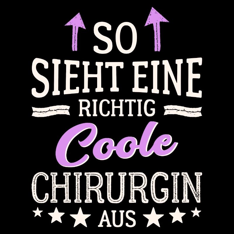 So sieht eine coole Chirurgin aus Medizinerin