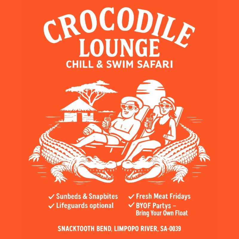 Crocodile Lounge – Détendez-vous à vos risques et périls