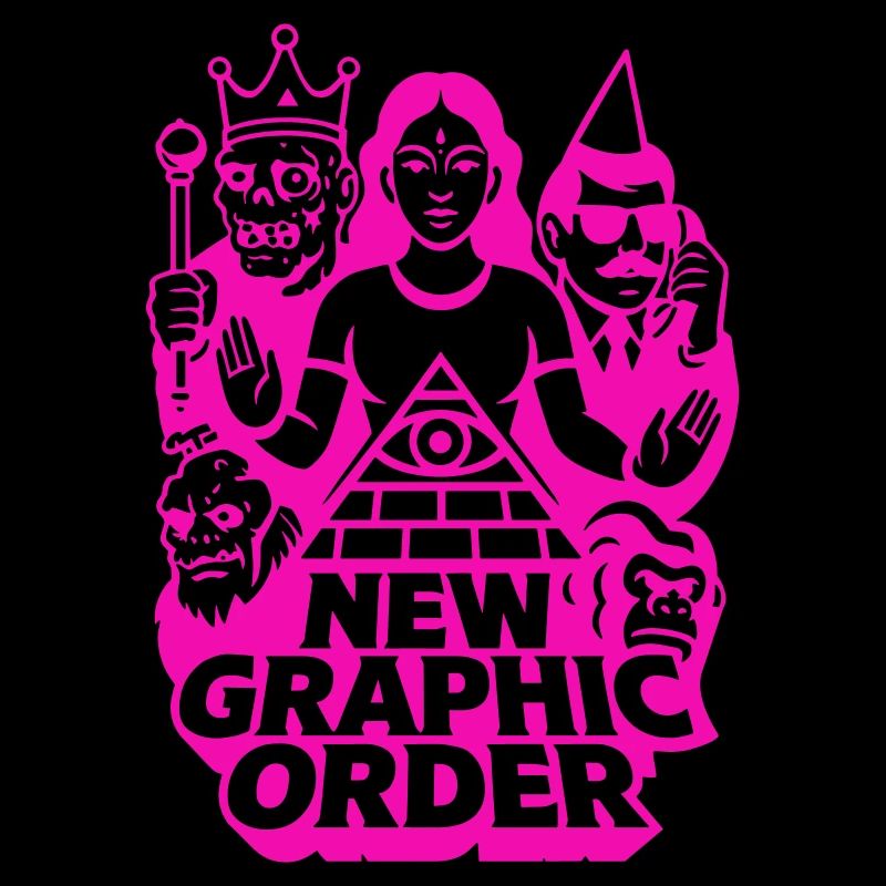 Nouvelle commande graphique Pulp Art rose