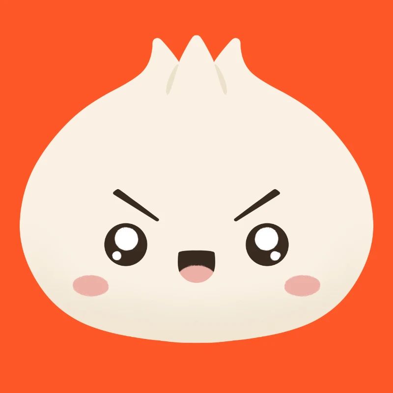 Grumpy Dumpling – süßes Maskottchen