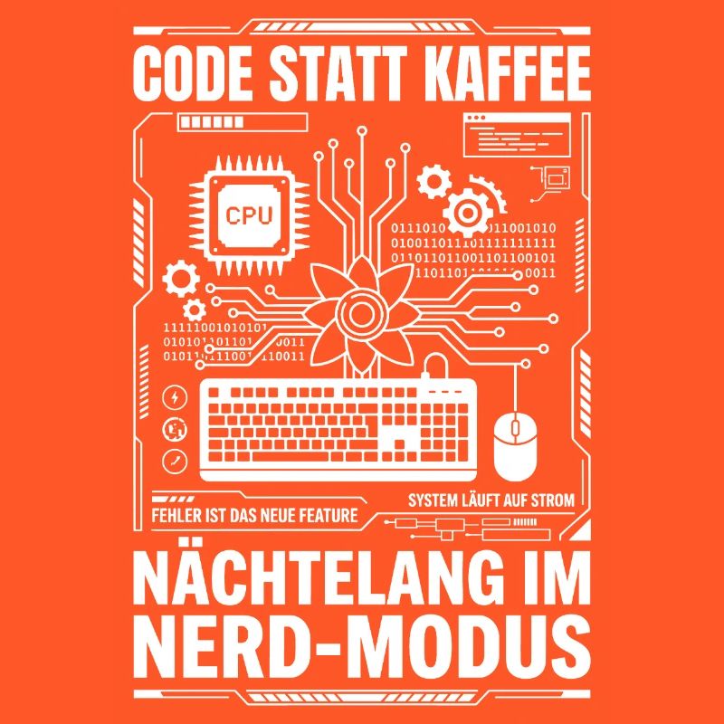 Code au lieu de mode nerd du café