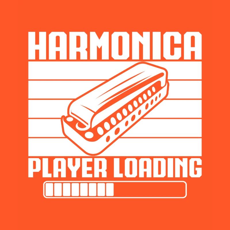 Harmonica Musican Player Loading Harmonica