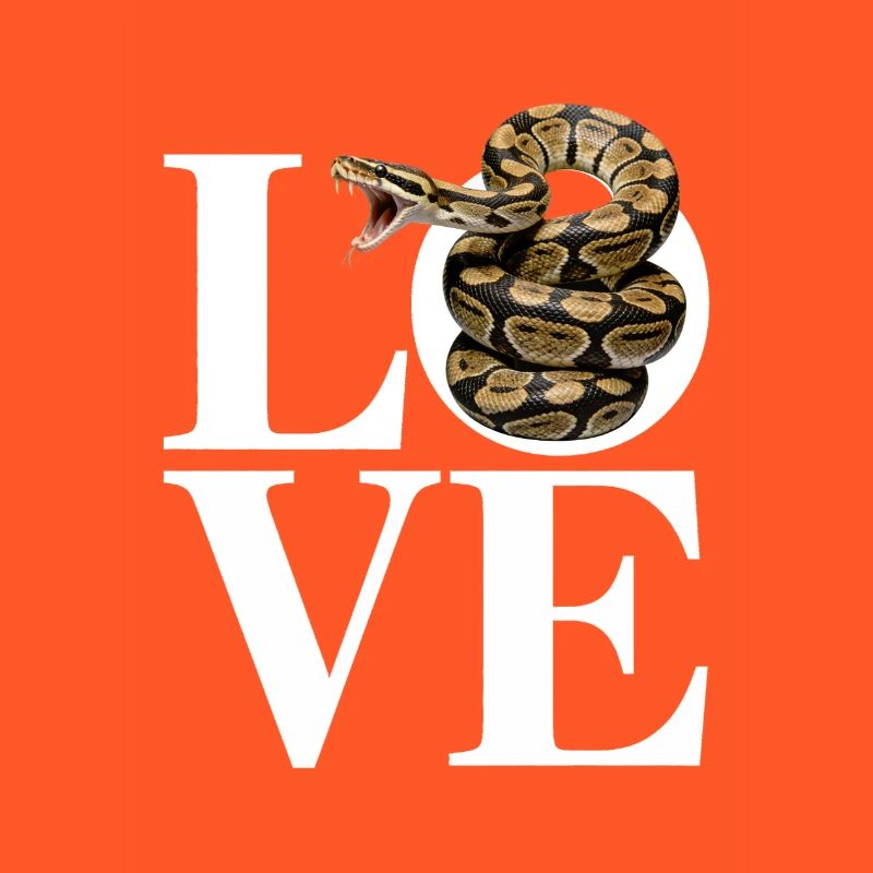 Königspython Schlangen LOVE Terrarium Python