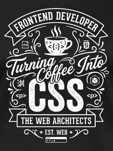 Frontend Coffee CSS Tee