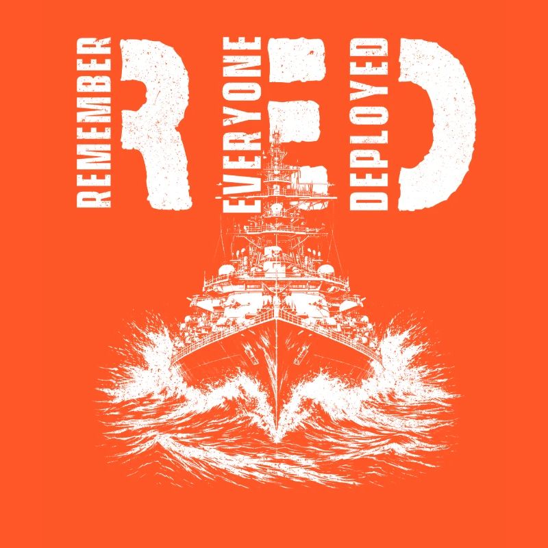 RED Remember Everyone Deployed Support Troops