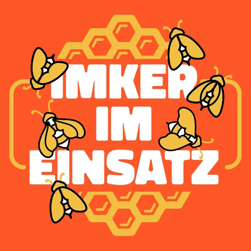 Imker im Einsatz Spruch