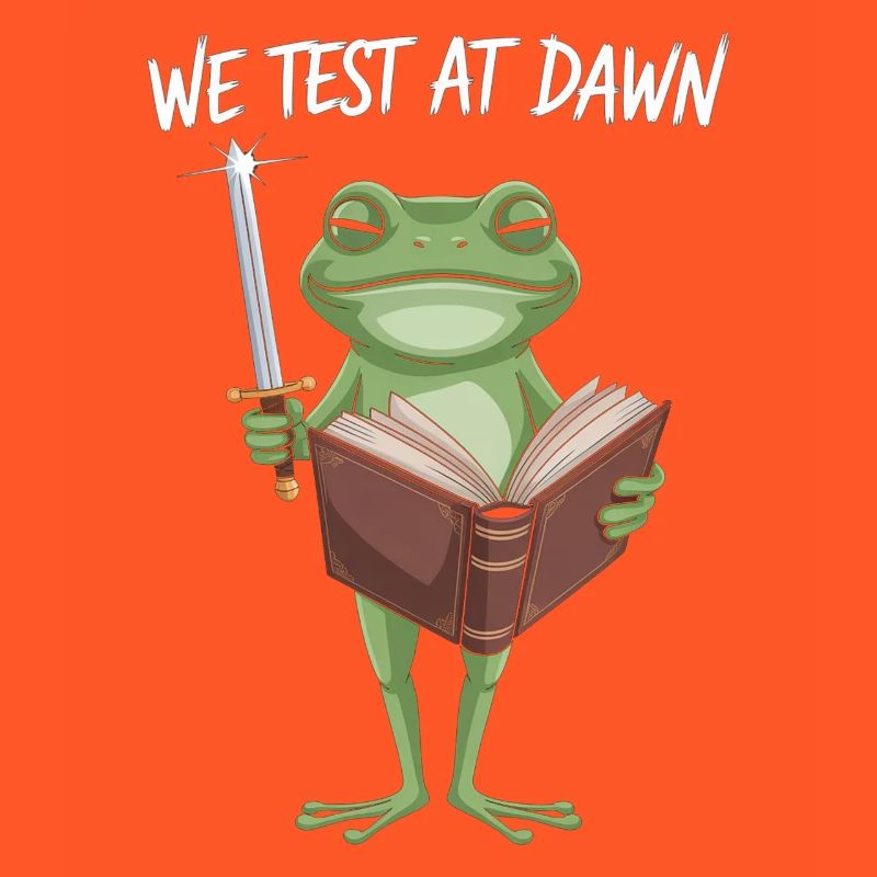 We Test at Dawn Frog Wizard