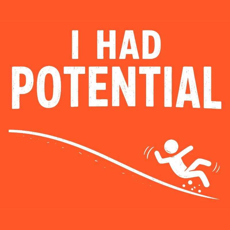 J’avais du potentiel – humour de diapositives