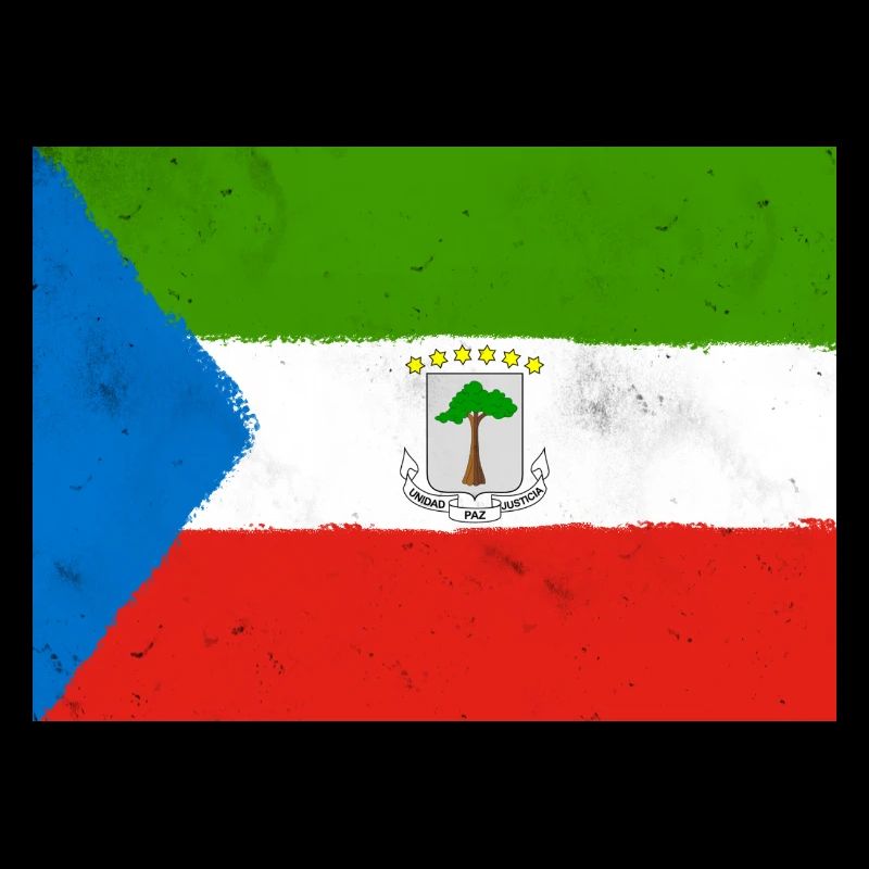 Drapeau de la Guinée équatoriale – Identité tropicale