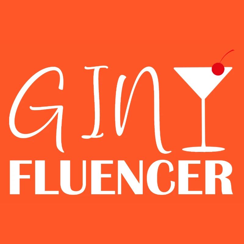 Ginfluencer Gin Statement Gin Trinker Spruch