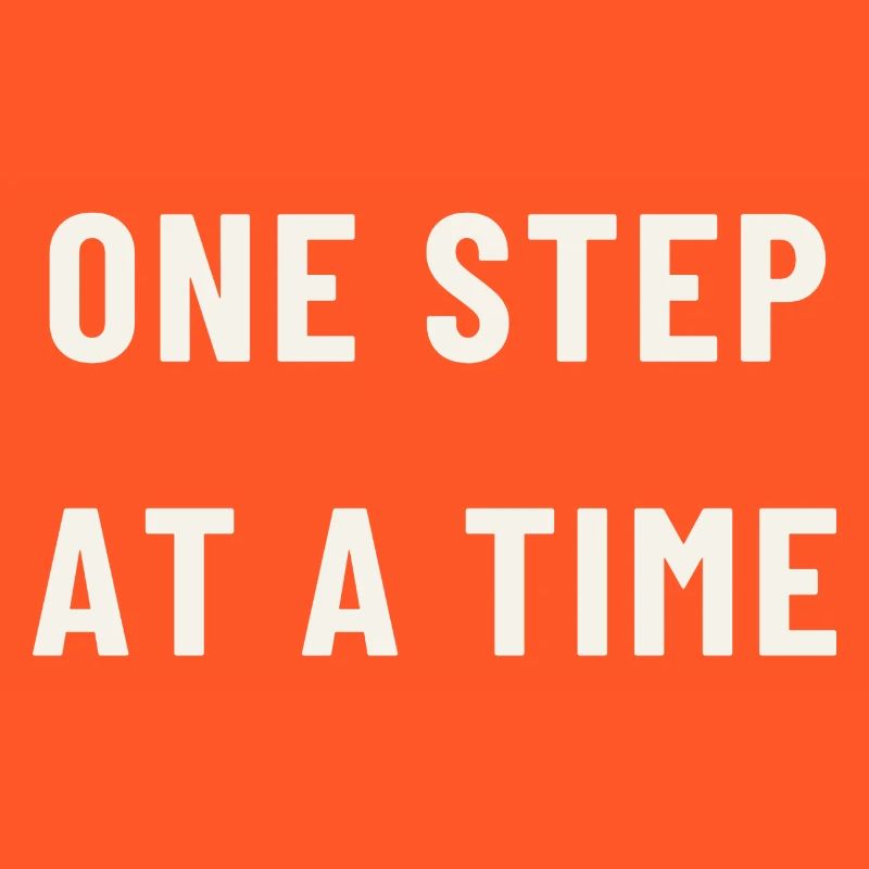 One step at a time