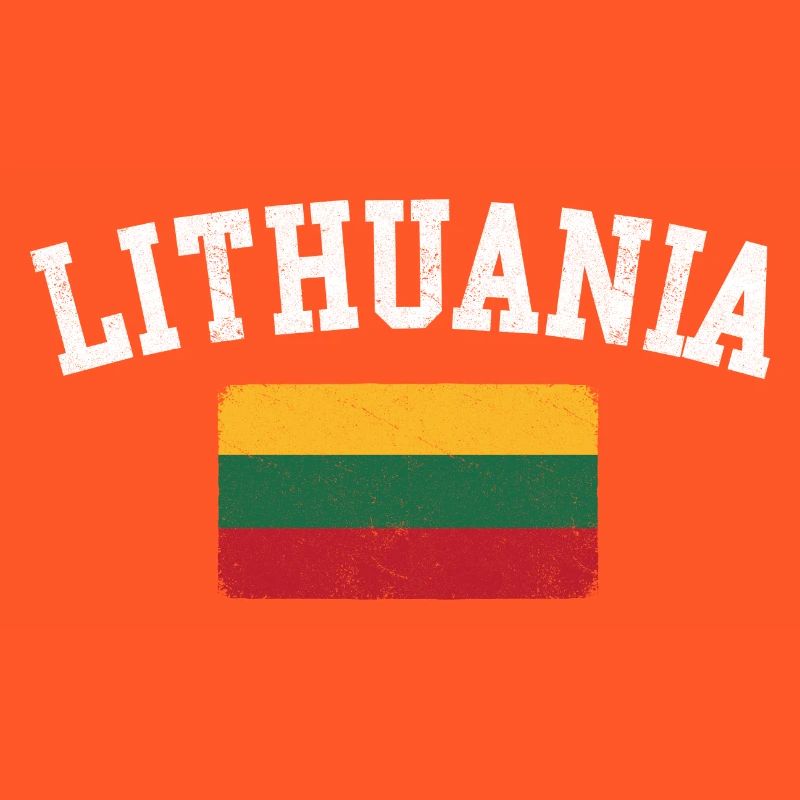 Tee du drapeau de l’Arche de Lituanie