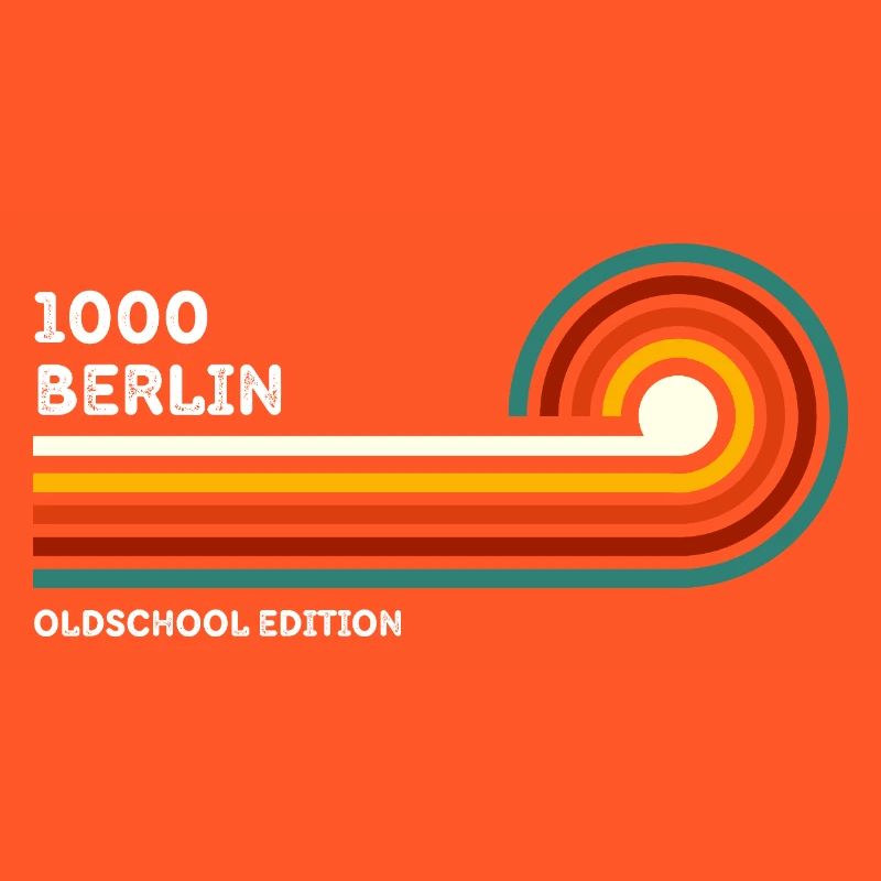 Berlin Retro Shirt Zip Code 1000 Zip Code Souvenir