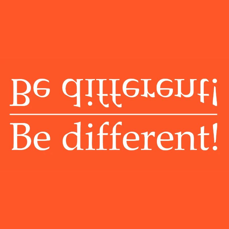 Une typographie de contraste différente