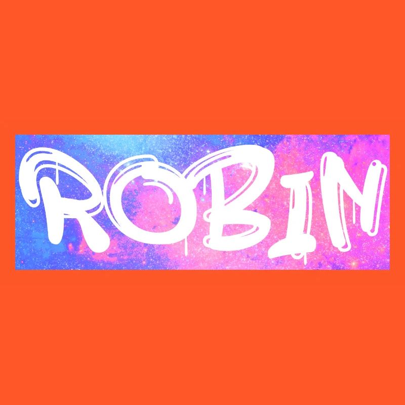 Robin Name Geschenk Geschenkidee Galaxie