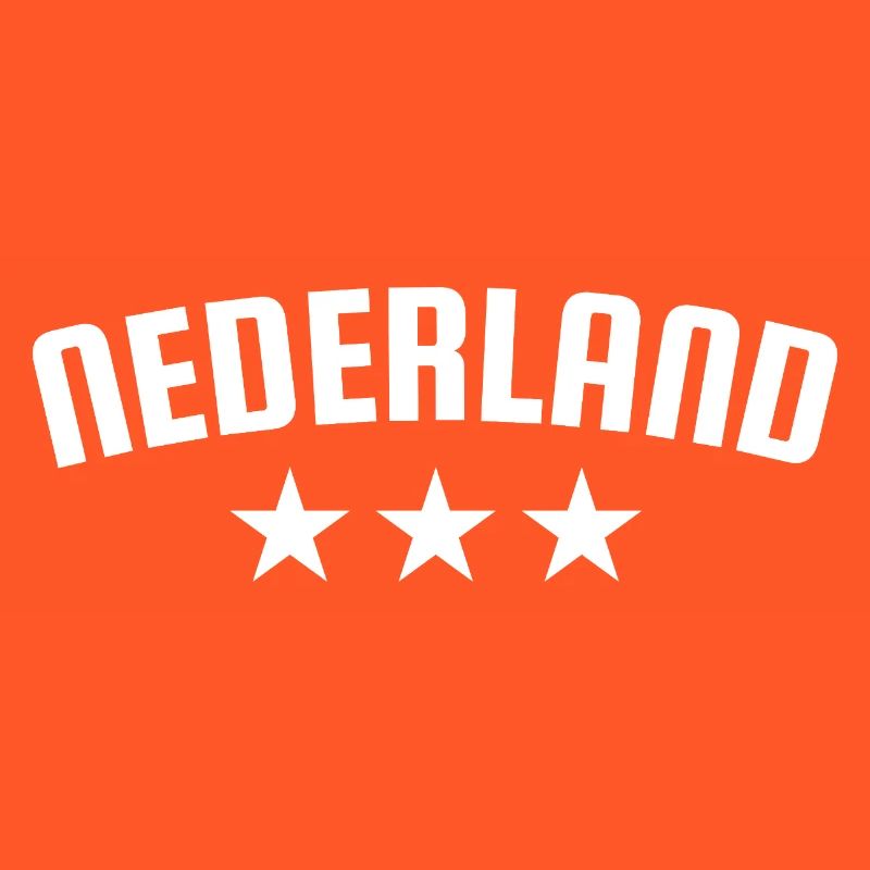 Netherlands 3 Star Design White
