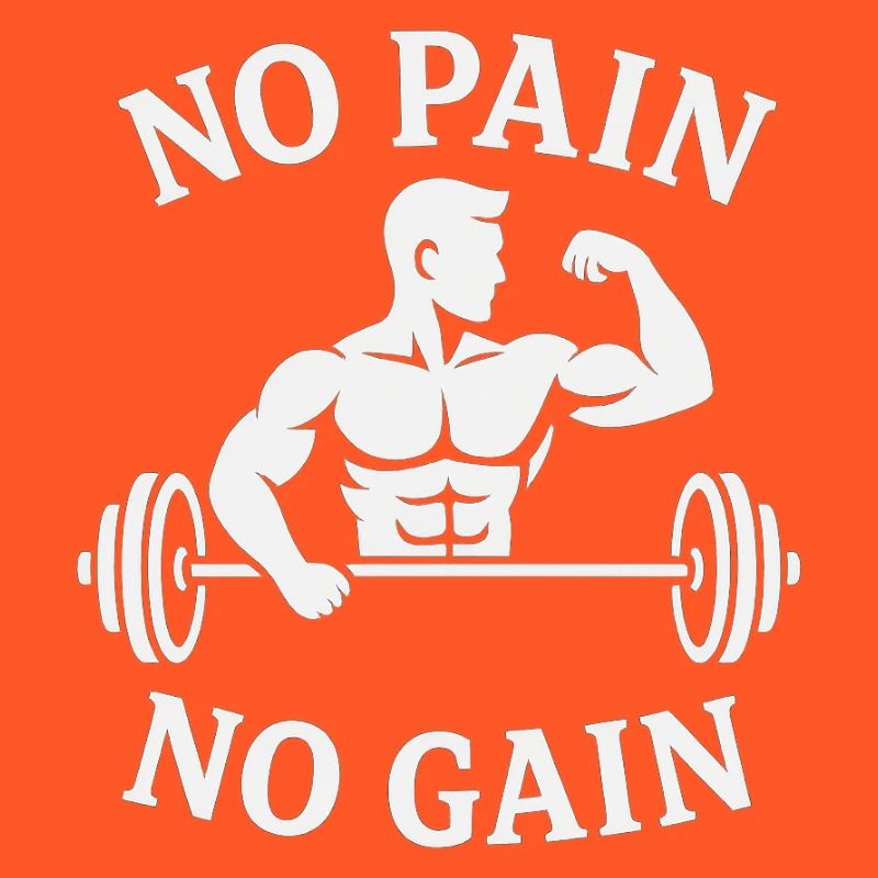 Kraftspruch Pas de douleur pas de gain