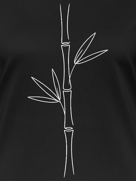 Bamboo Lines Minimal Art