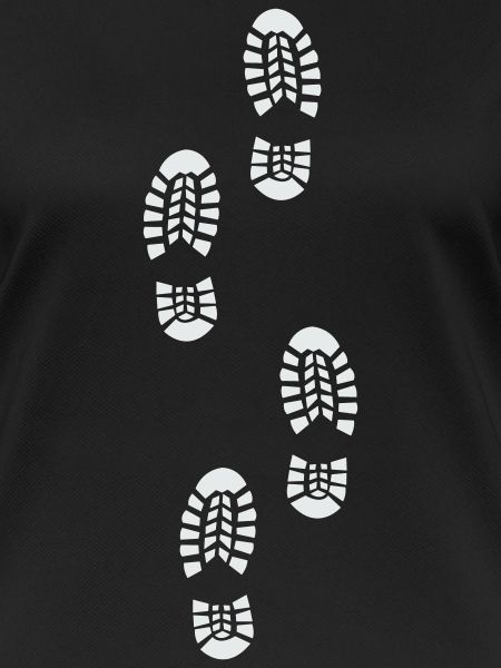 Hiking Trails Footprint Pattern