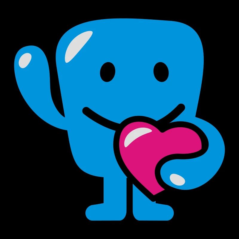 monster with heart - monster mit herz