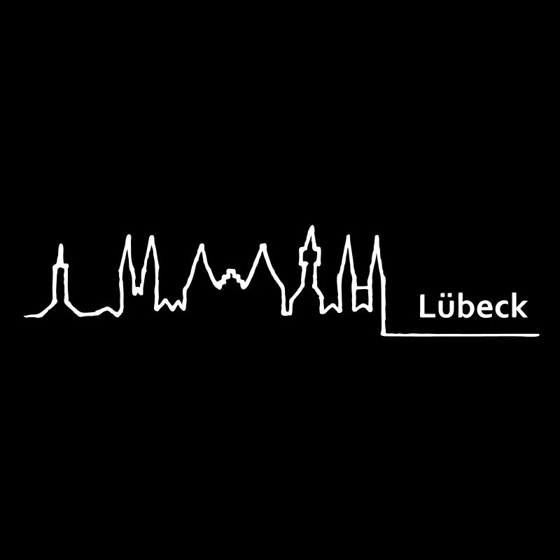 Luebeck skyline