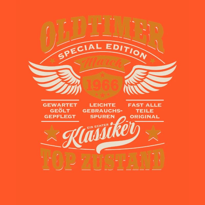 Oldtimer March 1966 - Geburtstag - Geschenk