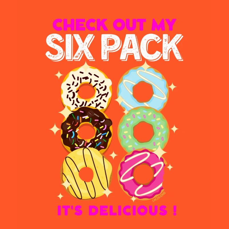 Regarde mon pack de six ! - Donuts