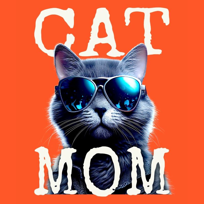 Cat Mom Katzen Mama Kater Mutter Muttertag Katze