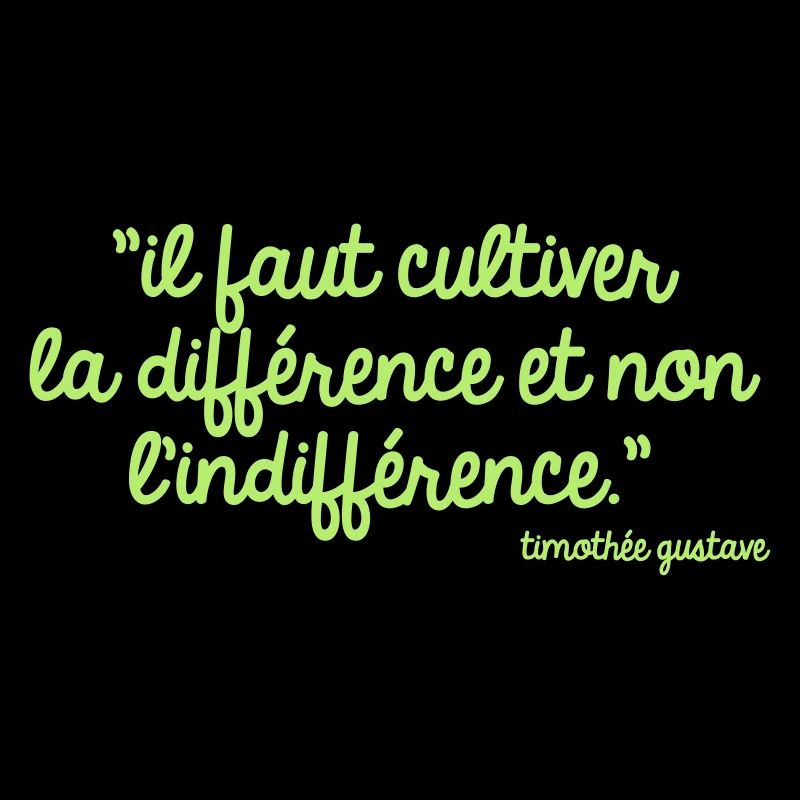 Cultivons la différence