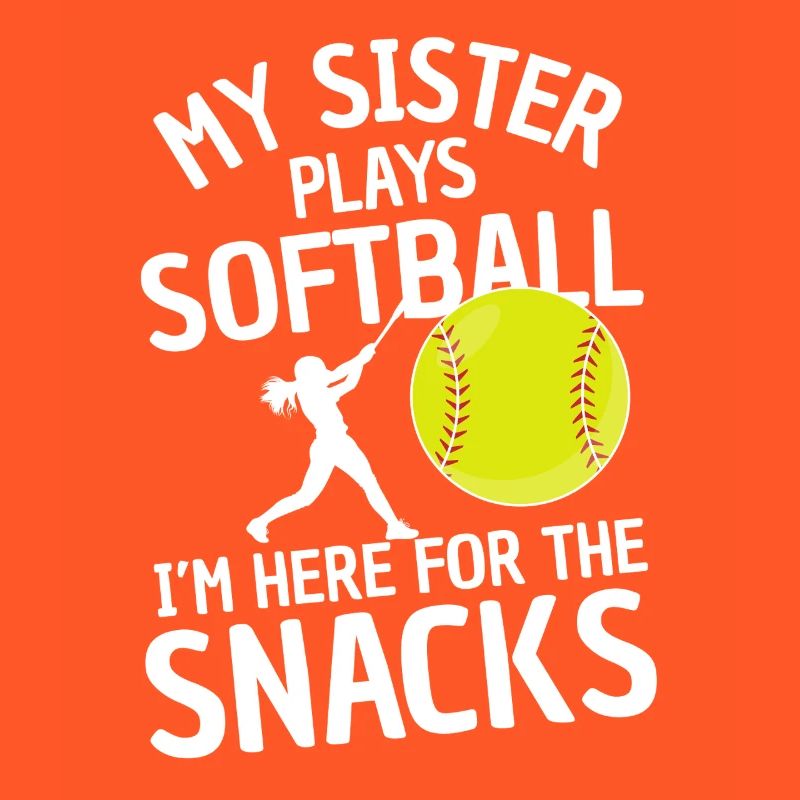 Funny Softball Saying Siblings