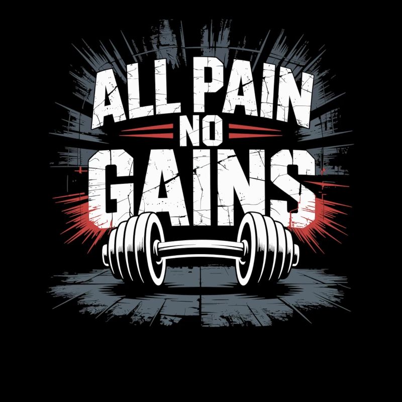 Pas de douleur, pas de gains, pas de formation, pas de succès