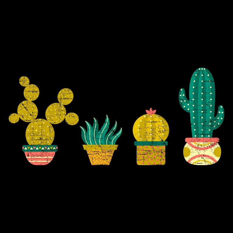 Cool Cactus Illustration Design
