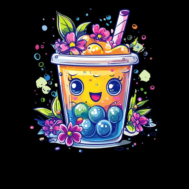 Fruchtiger Bubble Tea