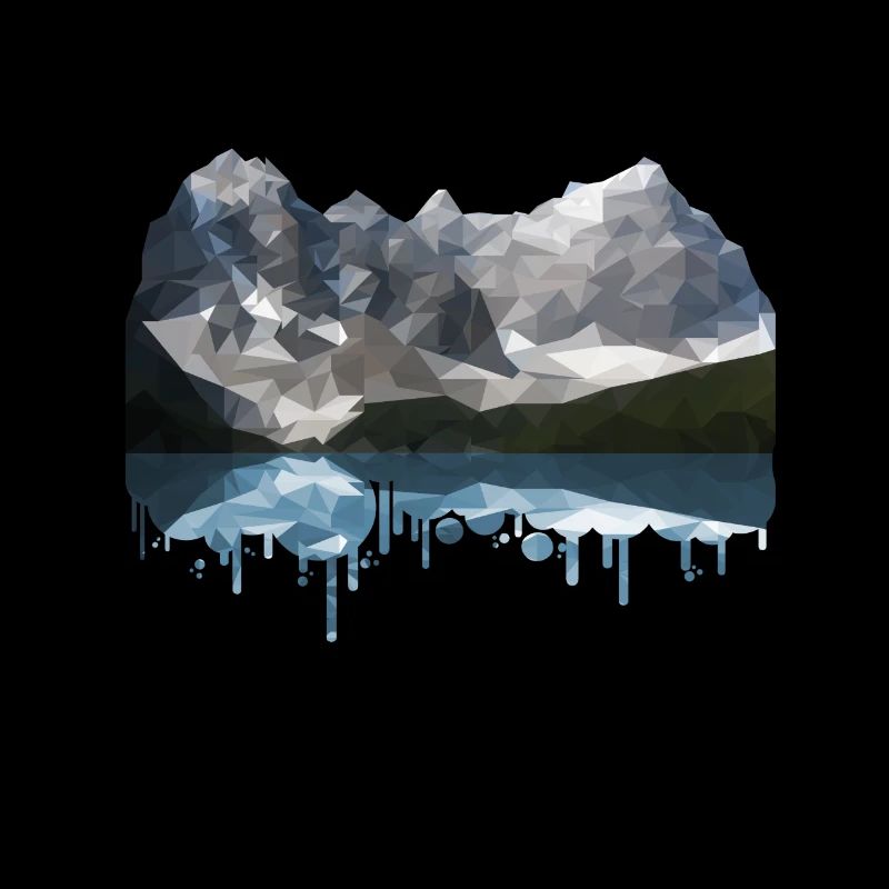 Montagnes Low Poly