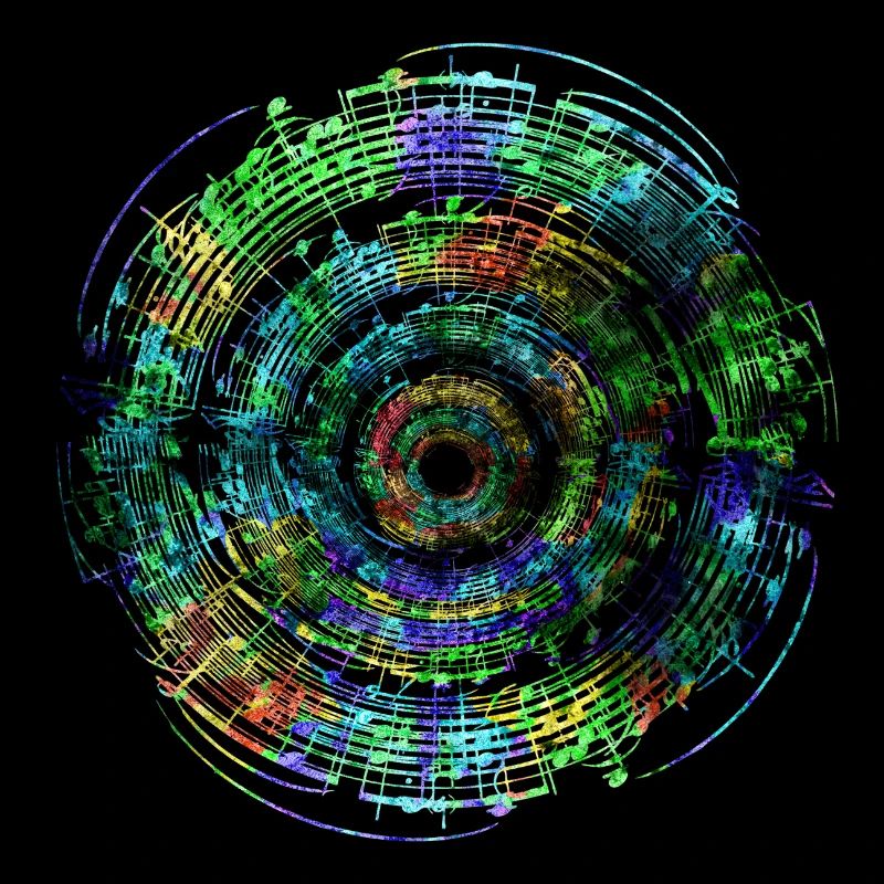Notenkreis Bunt
