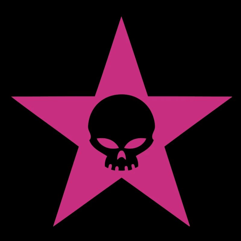 star skull vector