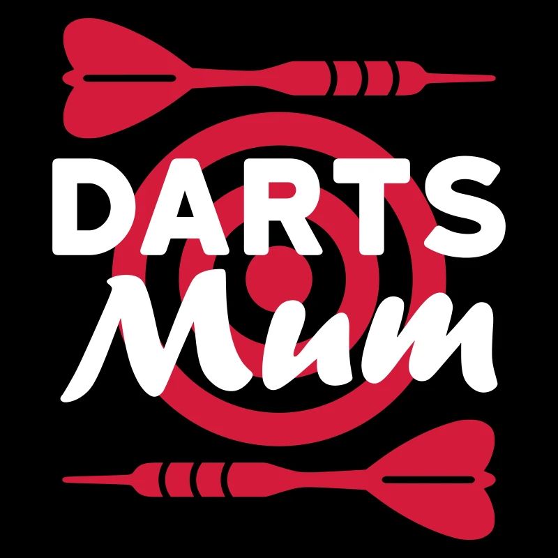 Darts mum (fléchettes, jeu de fléchettes en arrière-plan)