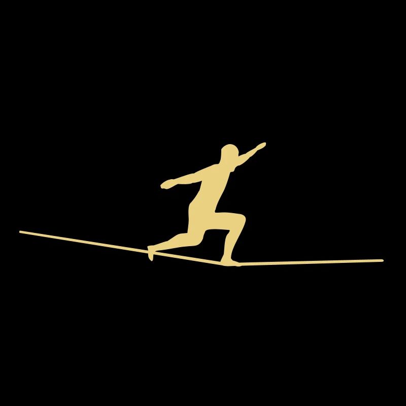 Slackline, Escalade